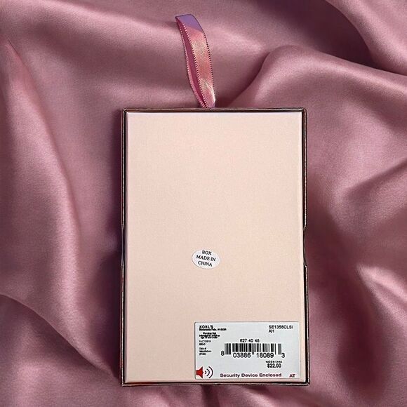 LC Lauren Conrad Dream Rhinestone Moon Necklace And Earring Box Set NWT - Picture 4 of 4